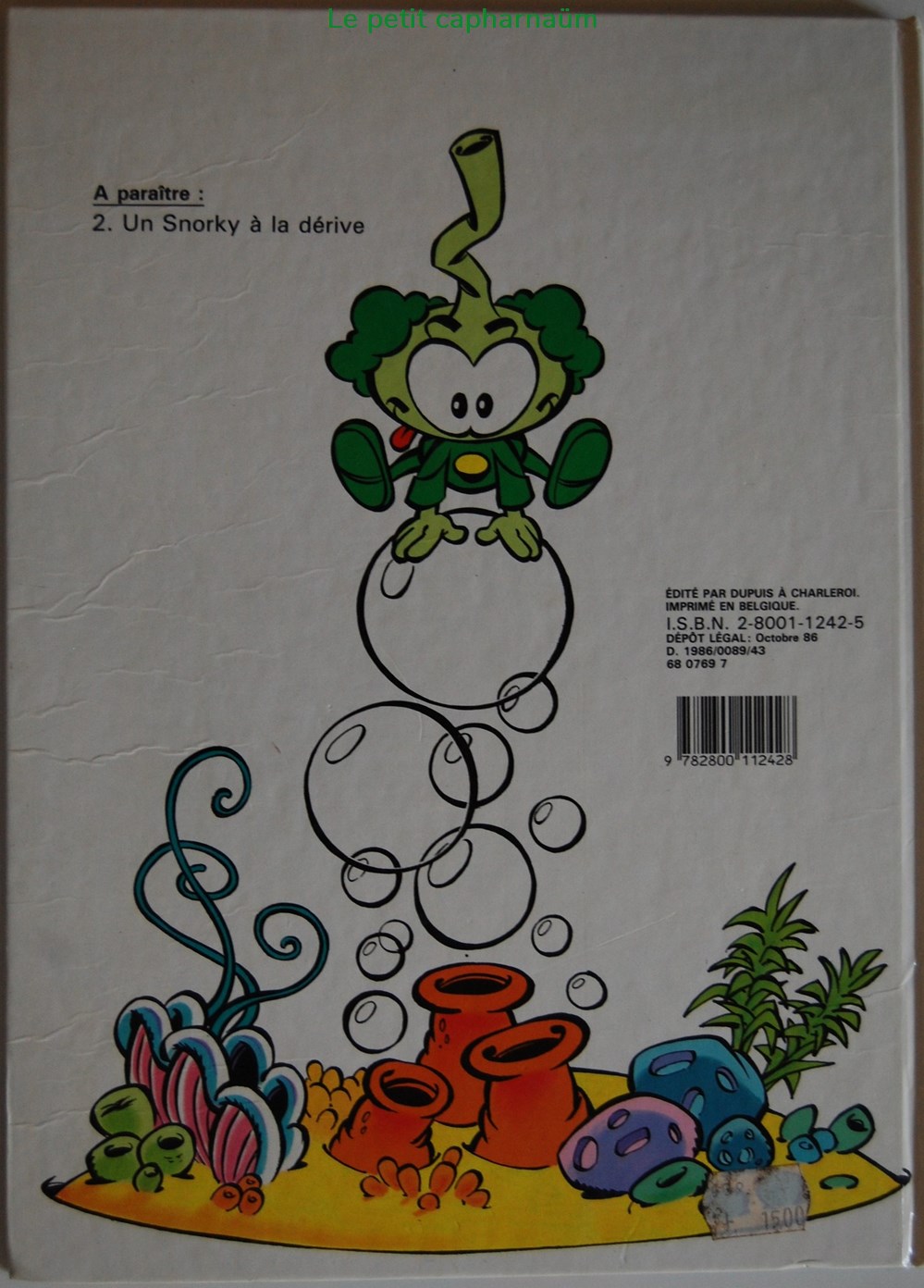 livres bd revues bandes dessinees les snorky 01 le requin jaune eo 1986
