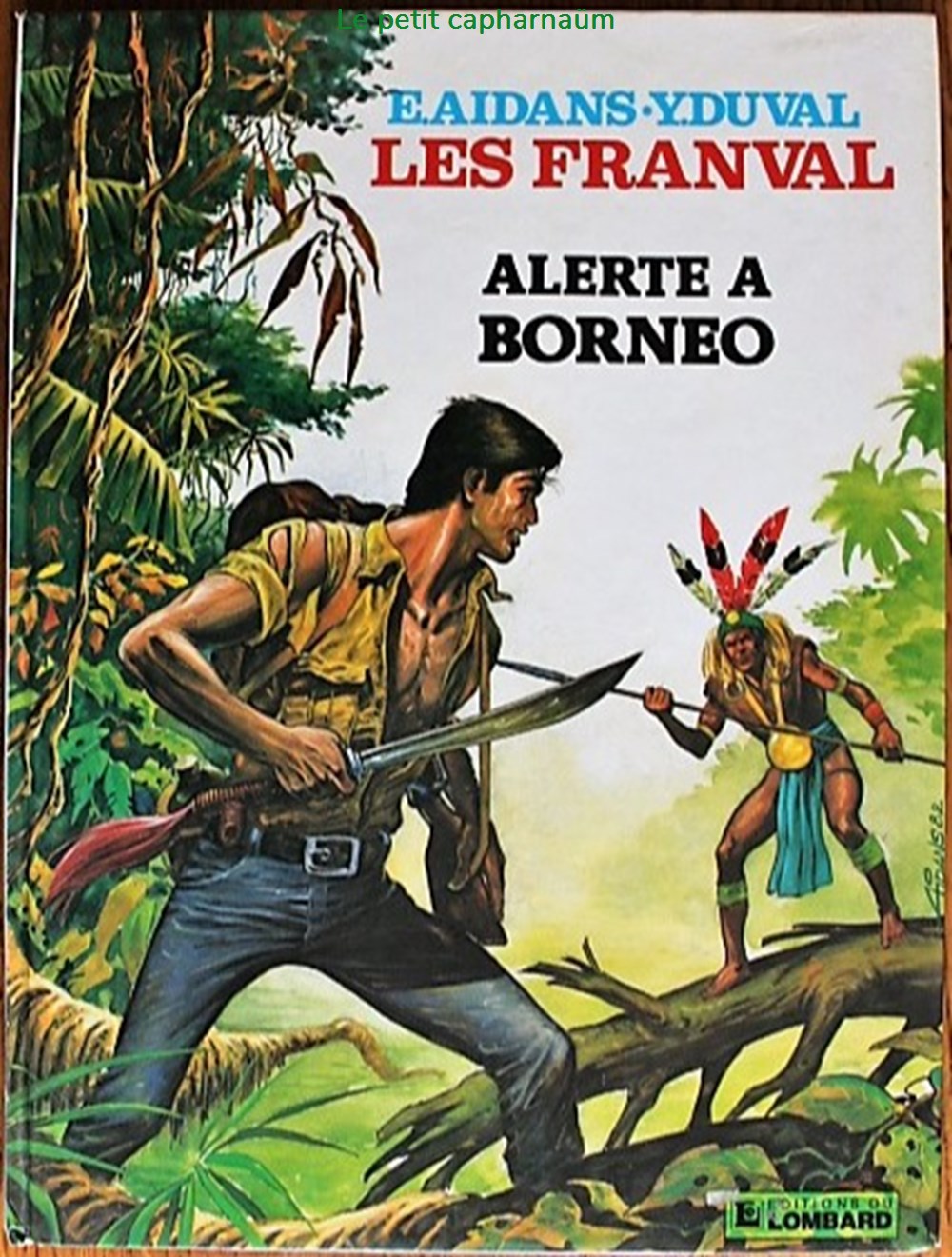 livres bd revues bandes dessinees les franval 06 alerte a borneo reed 1982