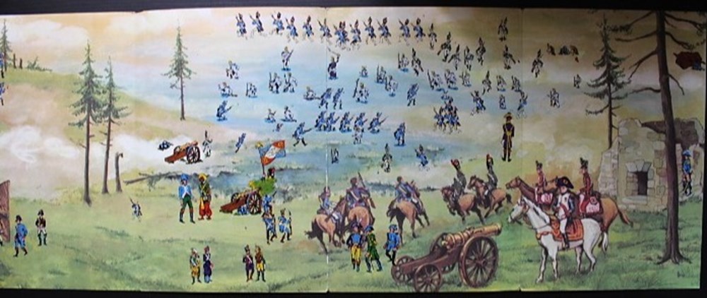 divers decorations magnets autocollants decalcomanies decorama touret grands evenements de histoire napoleon a austerlitz