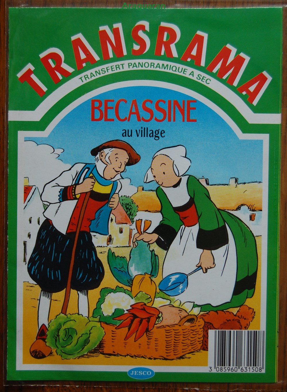 Décorama - Jesco Transrama - Bécassine - Bécassine au village divers decorations magnets autocollants decalcomanies decorama jesco transrama becassine becassine au village