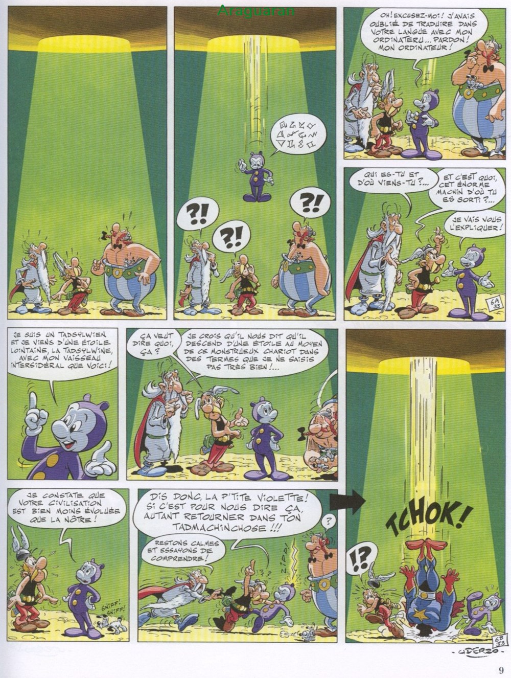 Album - Astérix - 33 - Le ciel lui tombe sur la tête 7 livres bd revues bandes dessinees album asterix 33 le ciel lui tombe sur la tete