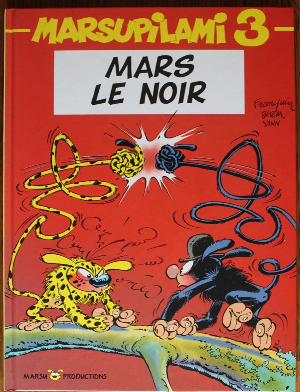 Marsupilami - 03 - Mars le noir - Rééd. 2000 livres bd revues bandes dessinees marsupilami 03 mars le noir reed 2000
