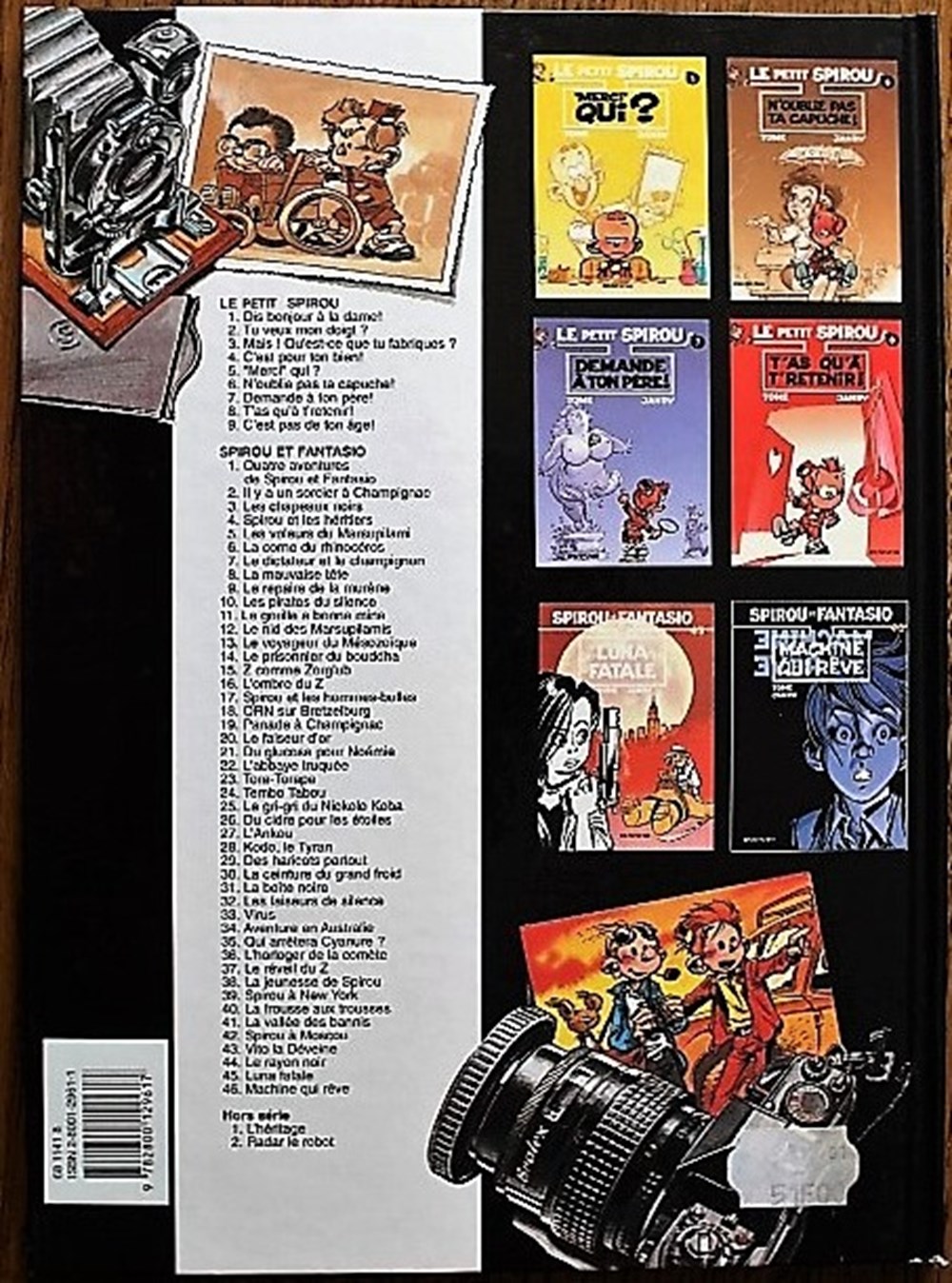 Le petit Spirou - 09 - C'est pas de ton âge ! - EO 2000 livres bd revues bandes dessinees le petit spirou 09 est pas de ton age eo 2000