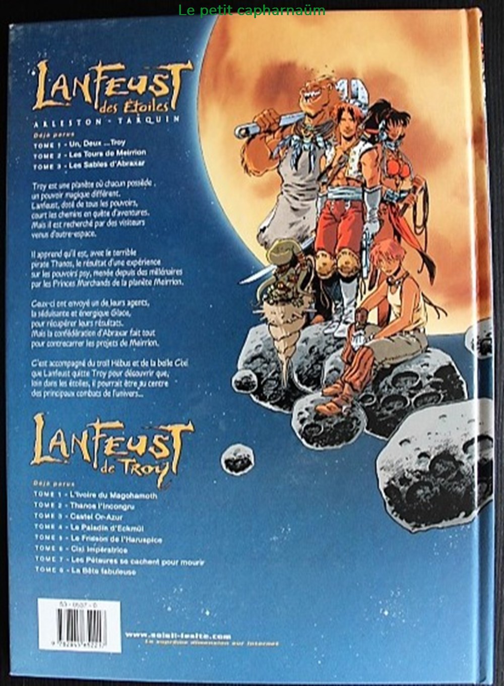 Lanfeust des étoiles - 01 - Un, deux... Troy - Rééd. 2004 livres bd revues bandes dessinees lanfeust des etoiles 01 un deux troy reed 2004