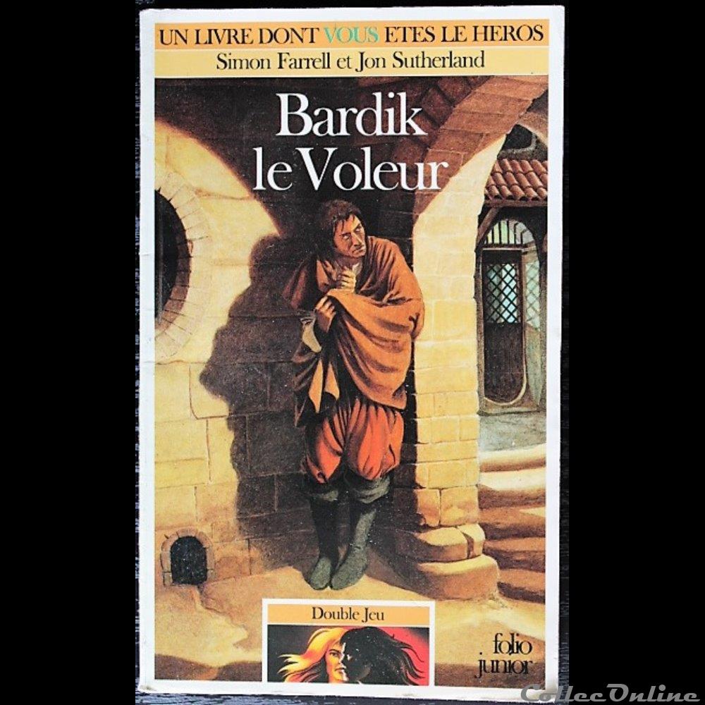 LDVELH - Double jeu - 4 - Bardik le voleur jeux de societe jouets livre dont vous etes heros ldvelh double jeu 4 bardik le voleur