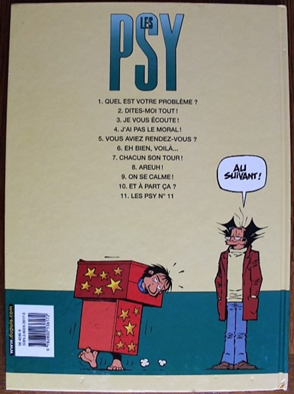 Les psy - 10 - Et à part çà ? - Rééd. 2004 livres bd revues bandes dessinees les psy 10 et a part ca reed 2004