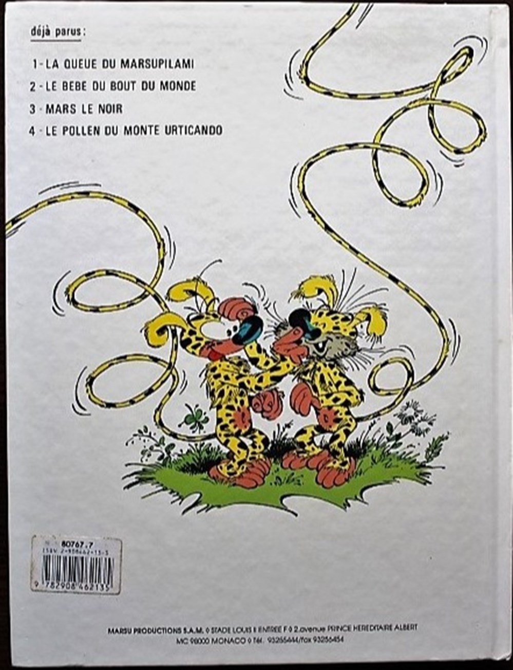 Marsupilami - 05 - Baby Prinz - EO 1990 livres bd revues bandes dessinees marsupilami 05 baby prinz eo 1990