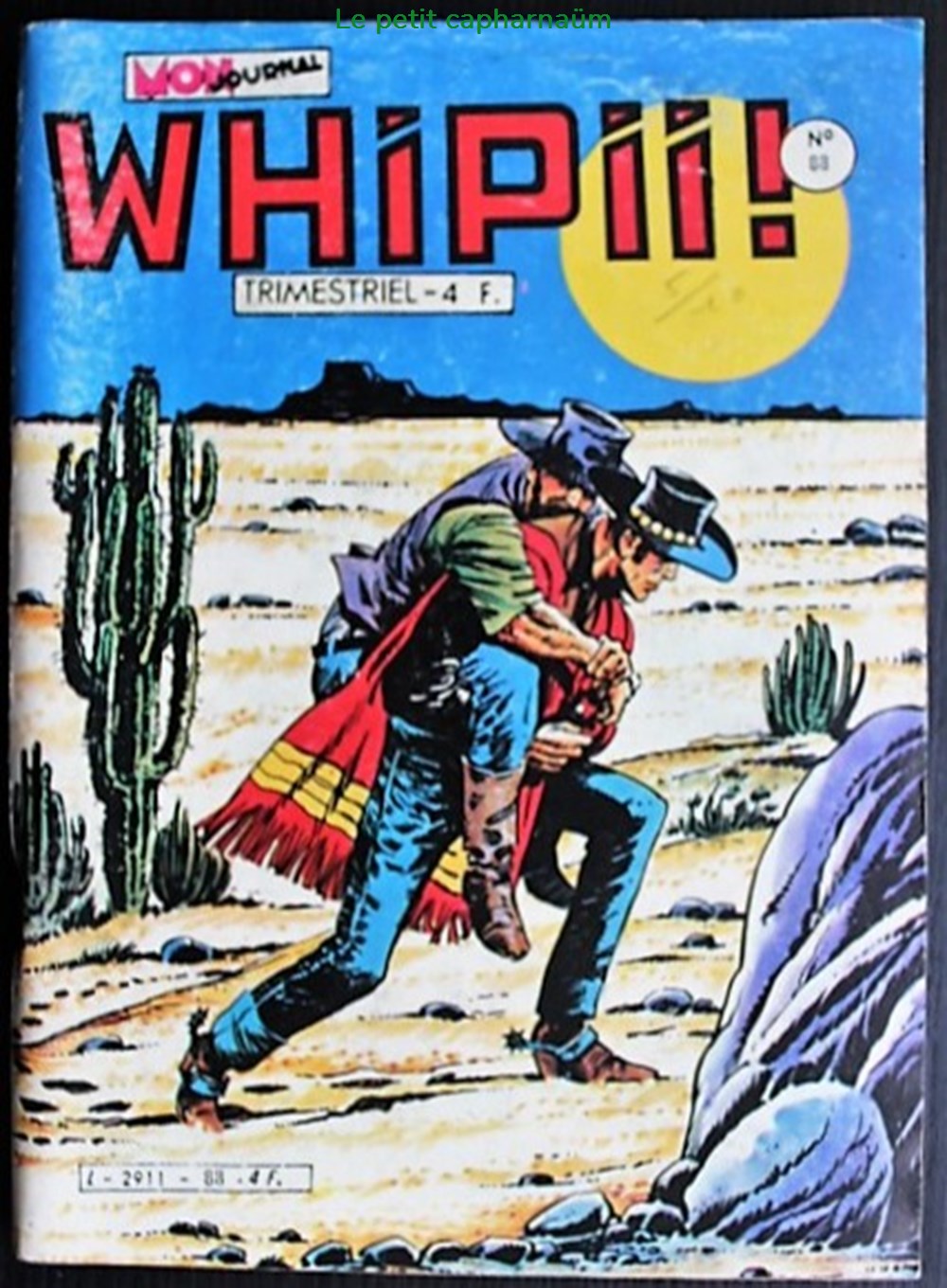 Whipii ! - 088 - Stormy Joe : Le cimetière indien - EO 1981 livres bd revues bandes dessinees whipii 088 stormy joe le cimetiere indien eo 1981
