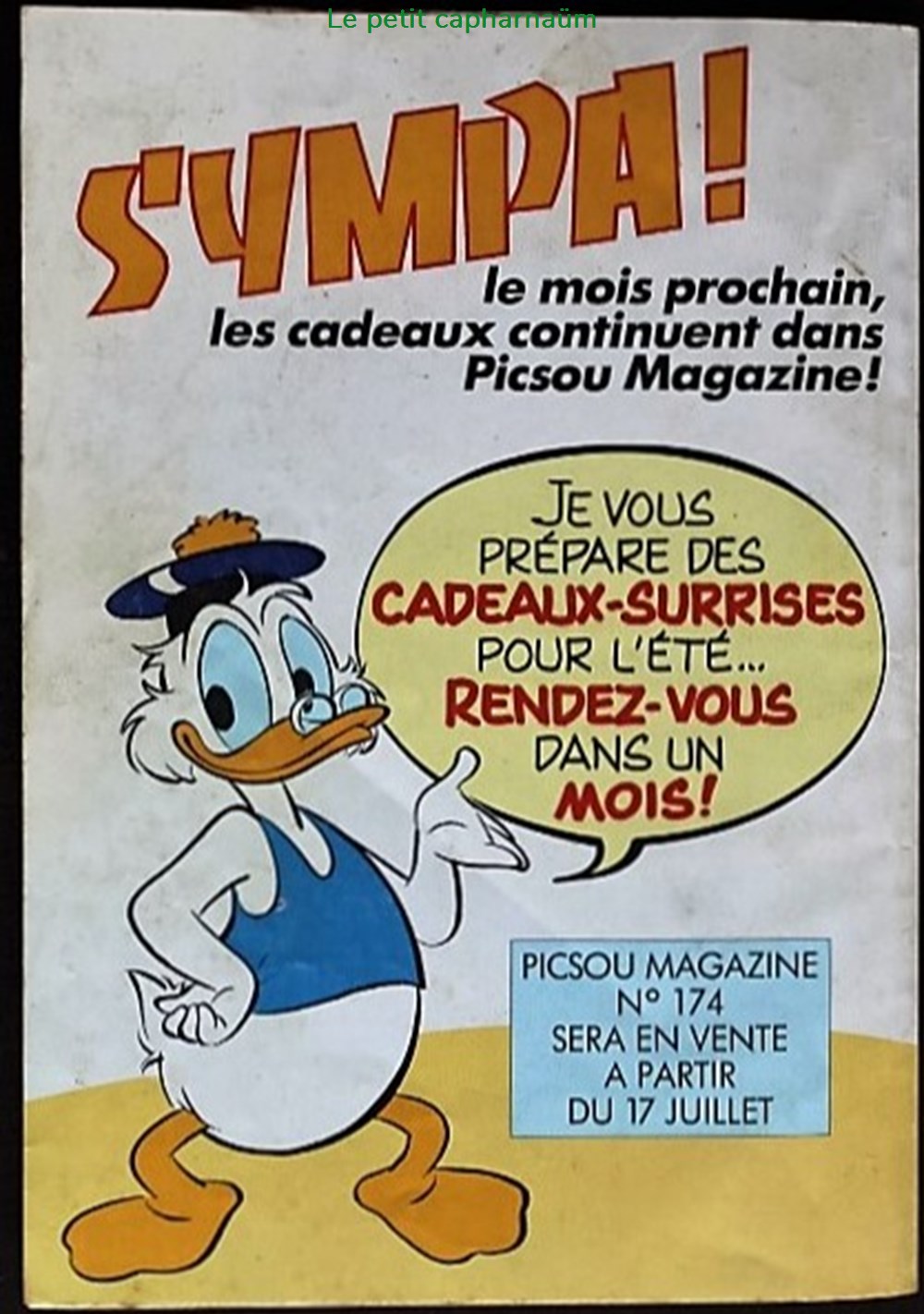 Picsou Magazine - N°173 livres bd revues picsou magazine n 173