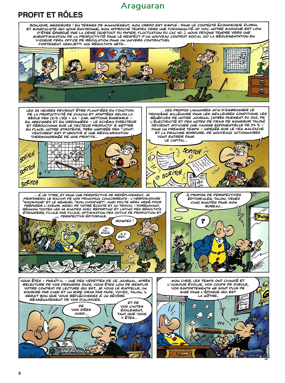 Album - Achille Talon - 46 - Le monde merveilleux du journal Polite 7 livres bd revues bandes dessinees album achille talon 46 le monde merveilleux du journal polite