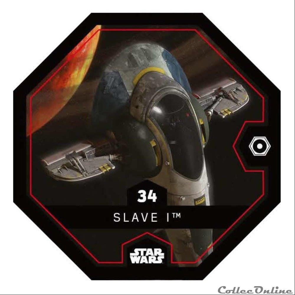 34 - Slave I jeux jouet jeu de carte collectionner 34 slave i