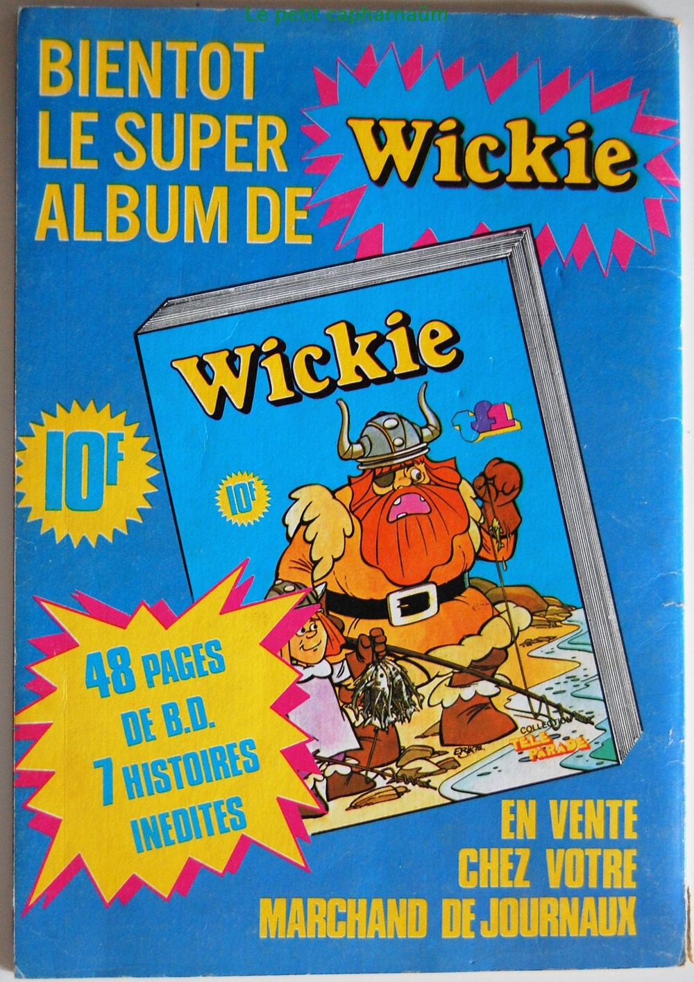 Wickie - 01 - août 1979 livres bd revues bandes dessinees wickie 01 aout 1979