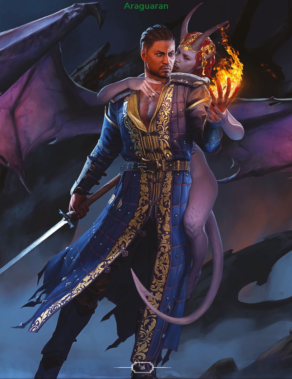 Art Book from Baldur's Gate 3 livres bd revues art book from baldur s gate