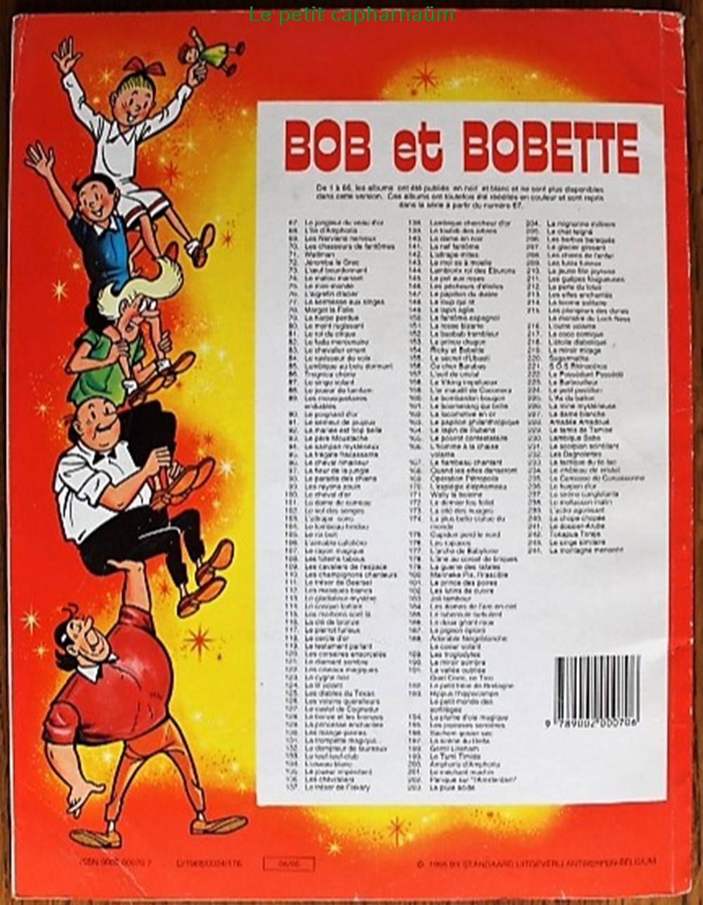 Bob et Bobette (3ème série) - 084 - Le ravisseur de voix - Rééd. 1995 Publicitaire Henkel livres bd revues bandes dessinees bob et bobette 3eme serie 084 le ravisseur de voix reed 1995 publicitaire henkel