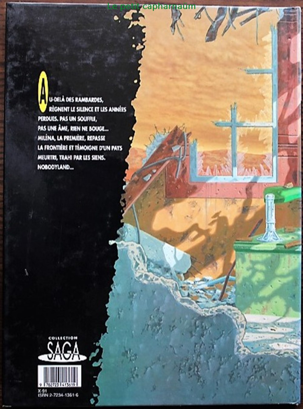 livres bd revues bandes dessinees nobodyland 01 milena eo 1991