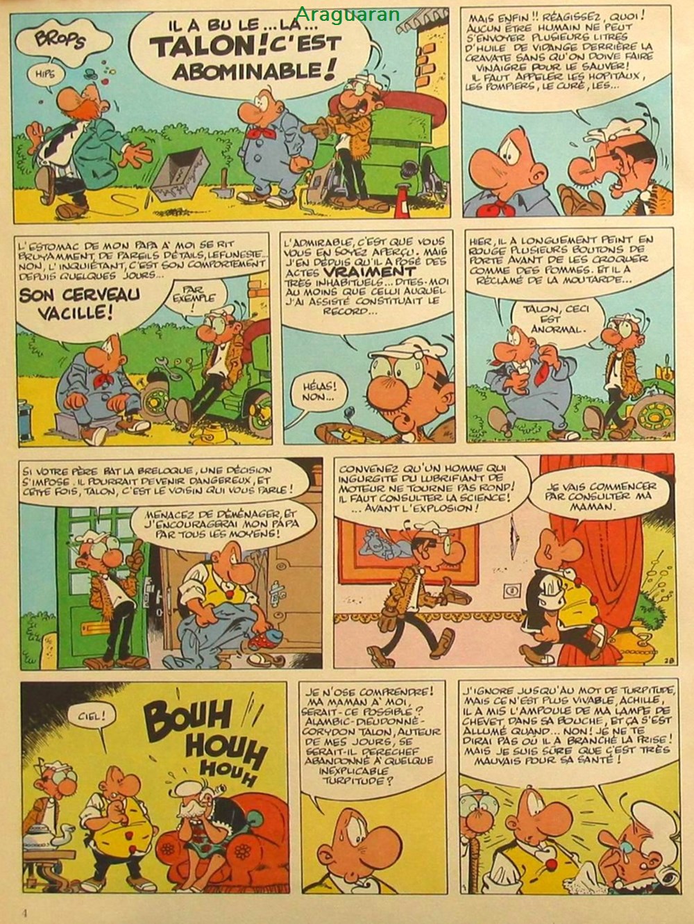 Album - Achille Talon - 18 - Achille Talon et le coquin de sort 3 livres bd revues bandes dessinees album achille talon 18 achille talon et le coquin de sort