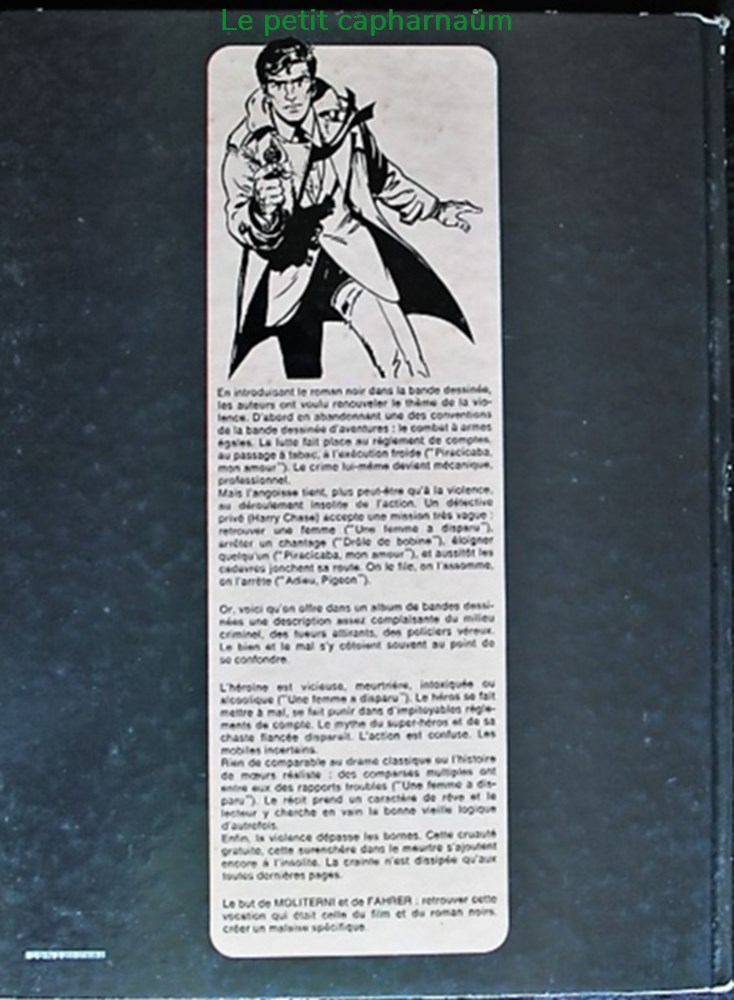 Harry Chase - 4 - Adieu pigeon - EO 1981 livres bd revues bandes dessinees harry chase 4 adieu pigeon eo 1981