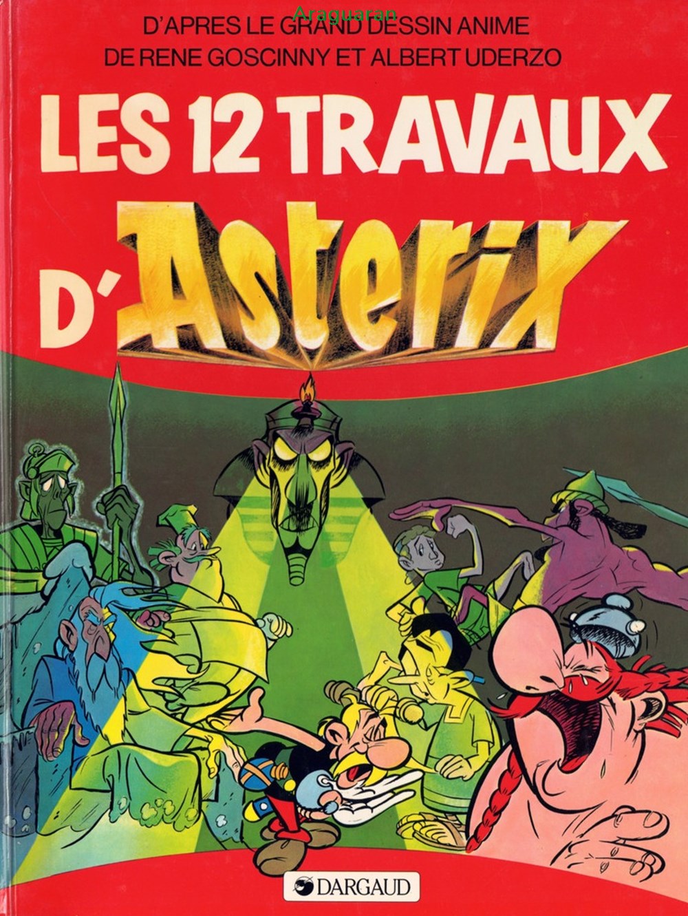 Album Animation - Astérix - 01 - Les 12 travaux d'Astérix livres bd revues bandes dessinees album animation asterix 01 les 12 travaux asterix