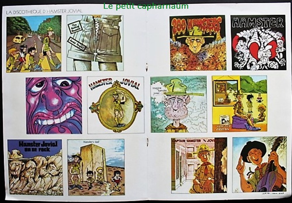 livres bd revues bandes dessinees gotlib hamster jovial et ses louveteaux reed 1980