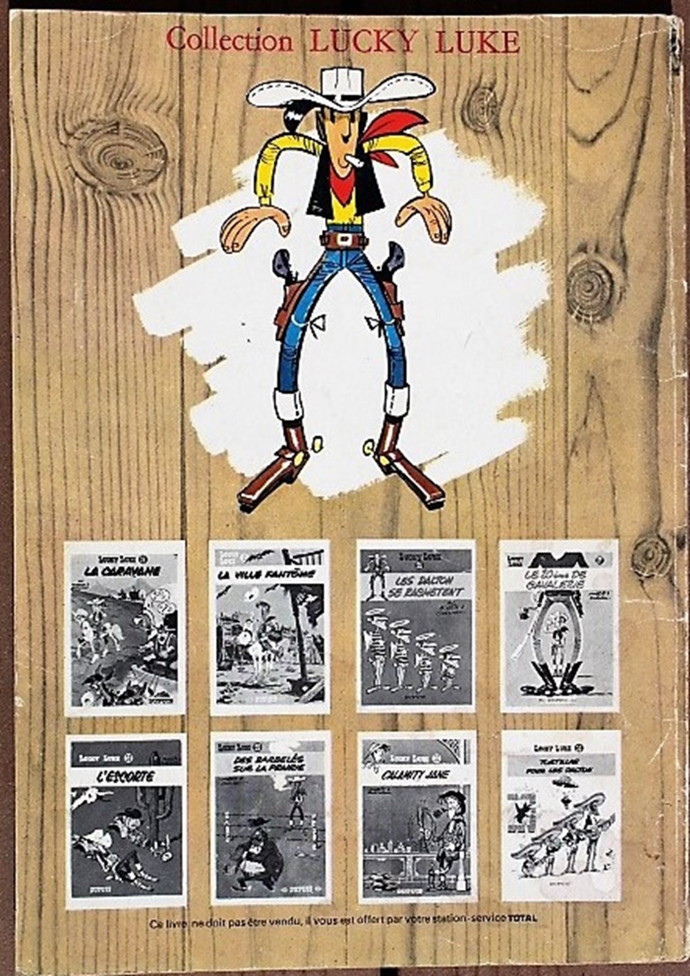 Lucky Luke - 21 - Les collines noires - Rééd. Publicitaire Total 1972 livres bd revues bandes dessinees lucky luke 21 les collines noires reed publicitaire total 1972