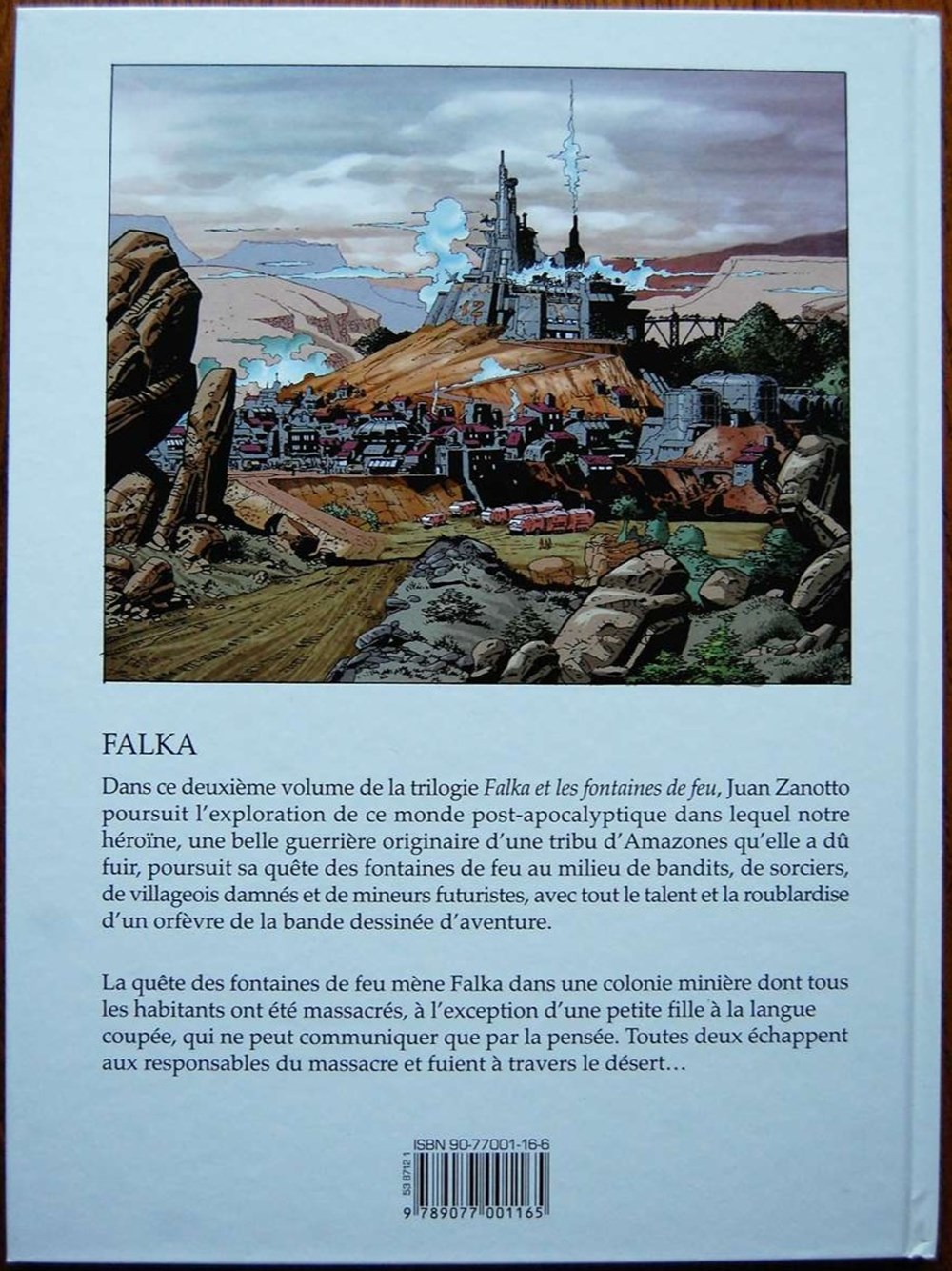 Falka - 01 - Le souffle du diable - EO 2002 livres bd revues bandes dessinees falka 01 le souffle du diable eo 2002