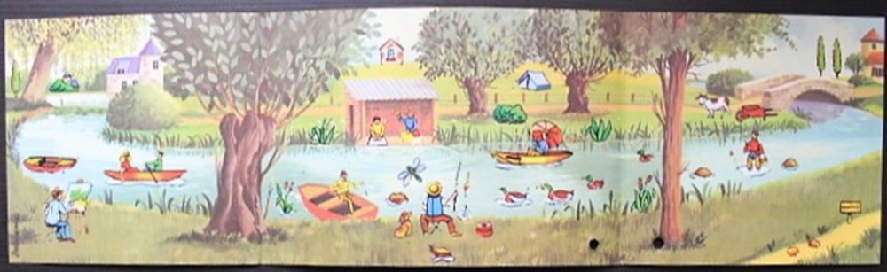 Décorama - Touret - La rivière divers decorations magnets autocollants decalcomanies decorama touret la riviere
