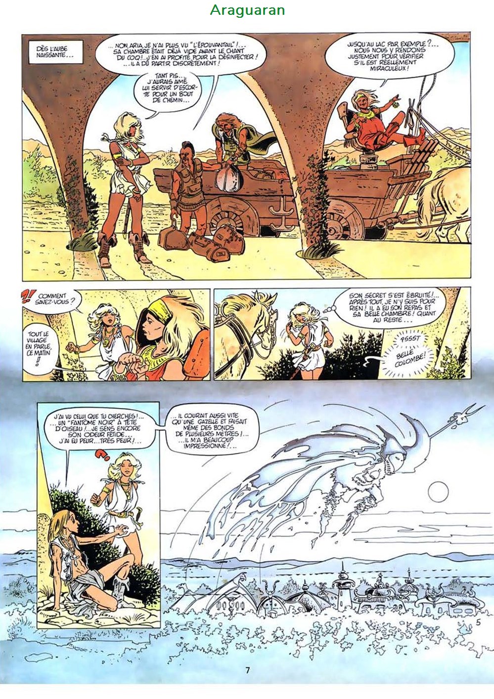 Album - Aria - 04 - Les chevaliers d'Aquarius 6 livres bd revues bandes dessinees album aria 04 les chevaliers aquarius
