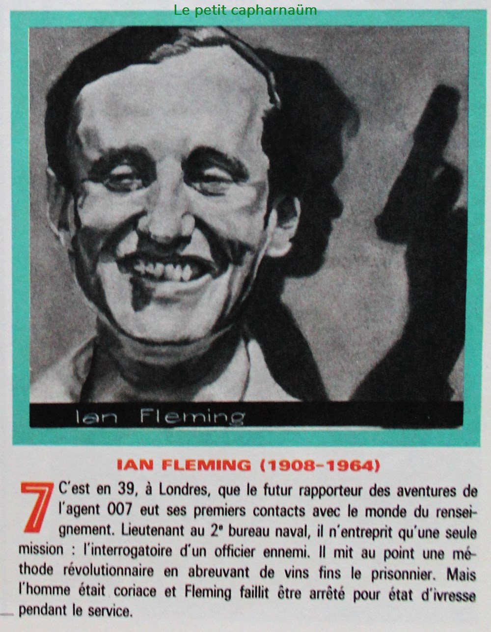 Espion - Ian Flemming documents anciens autres espion ian flemming