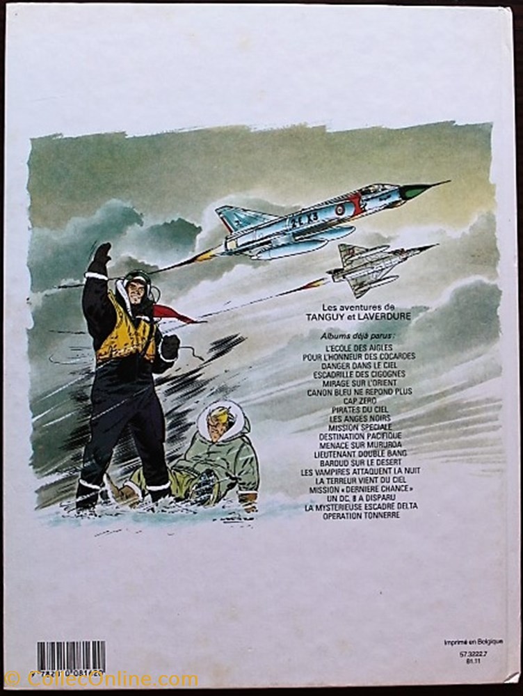 Tanguy et Laverdure - 21 - Premières missions - EO 1981 livres bd revues bandes dessinees tanguy et laverdure 21 premieres missions eo 1981
