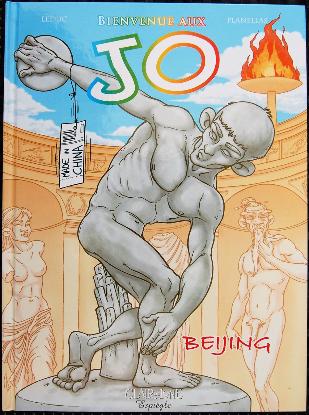 livres bd revues bandes dessinees album bienvenue au jo beijing eo 2008