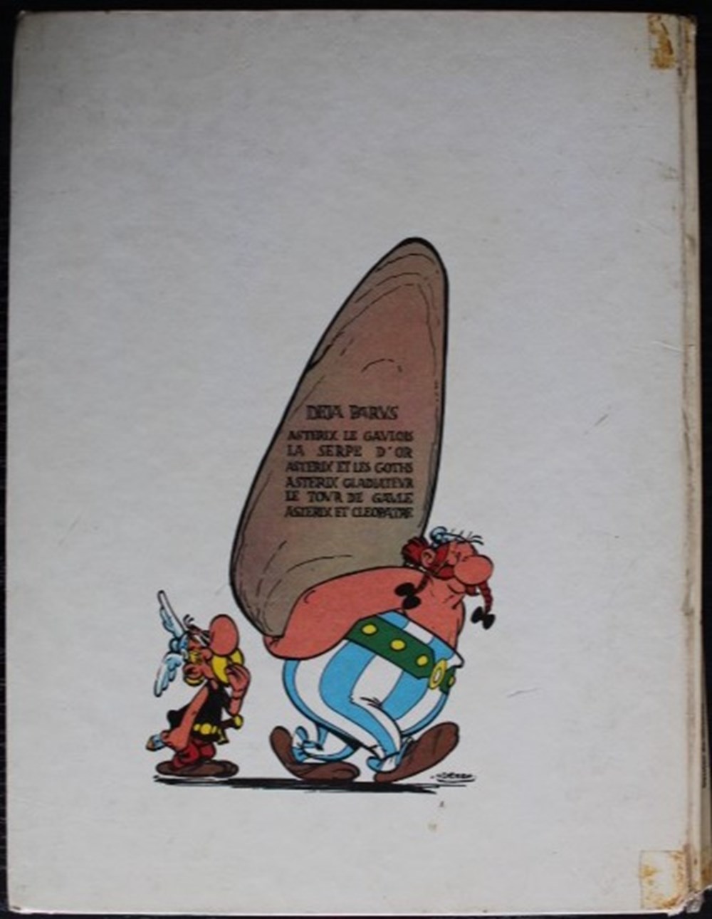 Album - Astérix - 05 - Le tour de gaule d'Astérix - Rééd. 1966 livres bd revues bandes dessinees album asterix 05 le tour de gaule asterix reed 1966