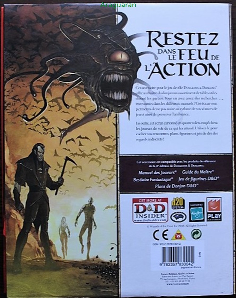 jeux societe jouets roles jeu de role d d4 ecran du maitre
