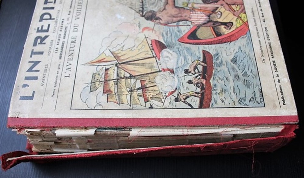 livres bd revues vieux journaux l intrepide avant guerre recueil 25 eme annee du n 1220 a 1271 1934