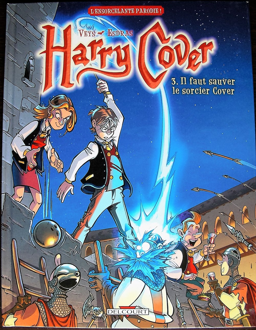 Harry Cover - 03 - Il faut sauver le sorcier Cover - EO 2008 livres bd revues bandes dessinees harry cover 03 il faut sauver le sorcier cover eo 2008