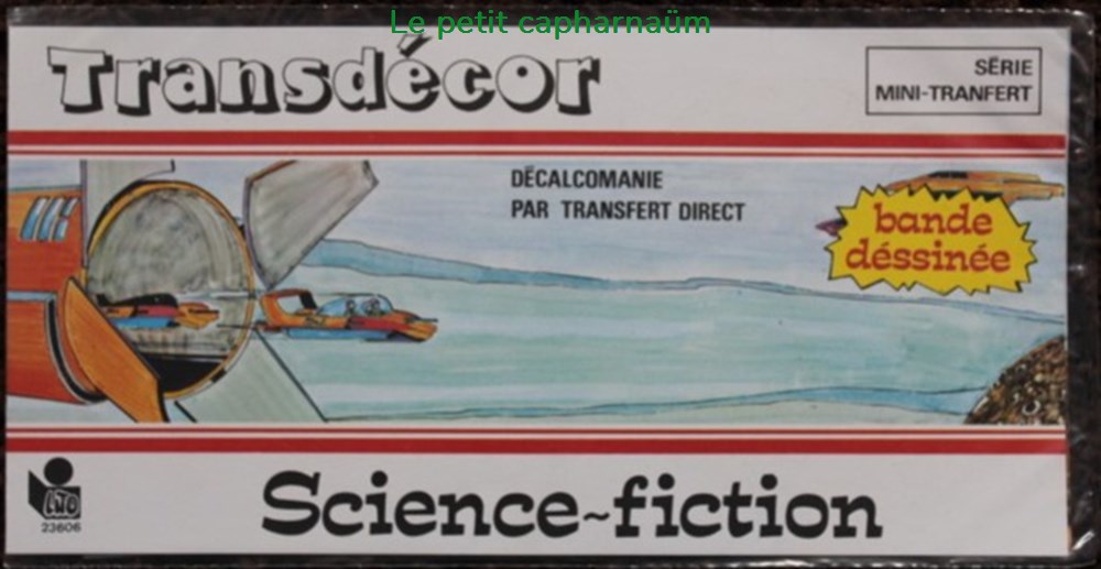 Décorama - Lito - Mini-Transfert - Science fiction divers decorations magnets autocollants decalcomanies decorama lito mini transfert science fiction