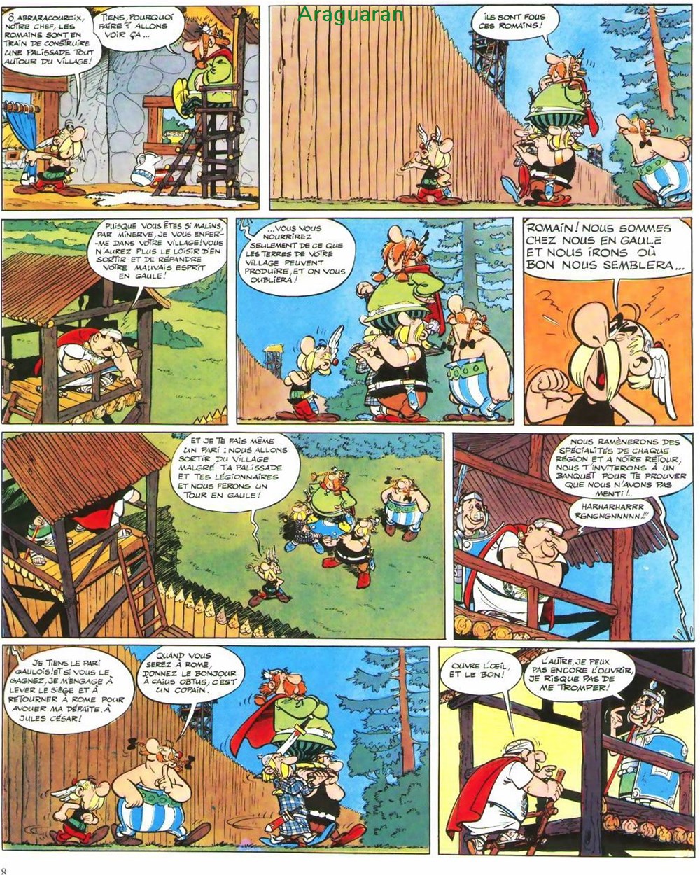 Album - Astérix - 05 - Le tour de Gaule d'Astérix 5 livres bd revues bandes dessinees album asterix 05 le tour de gaule asterix