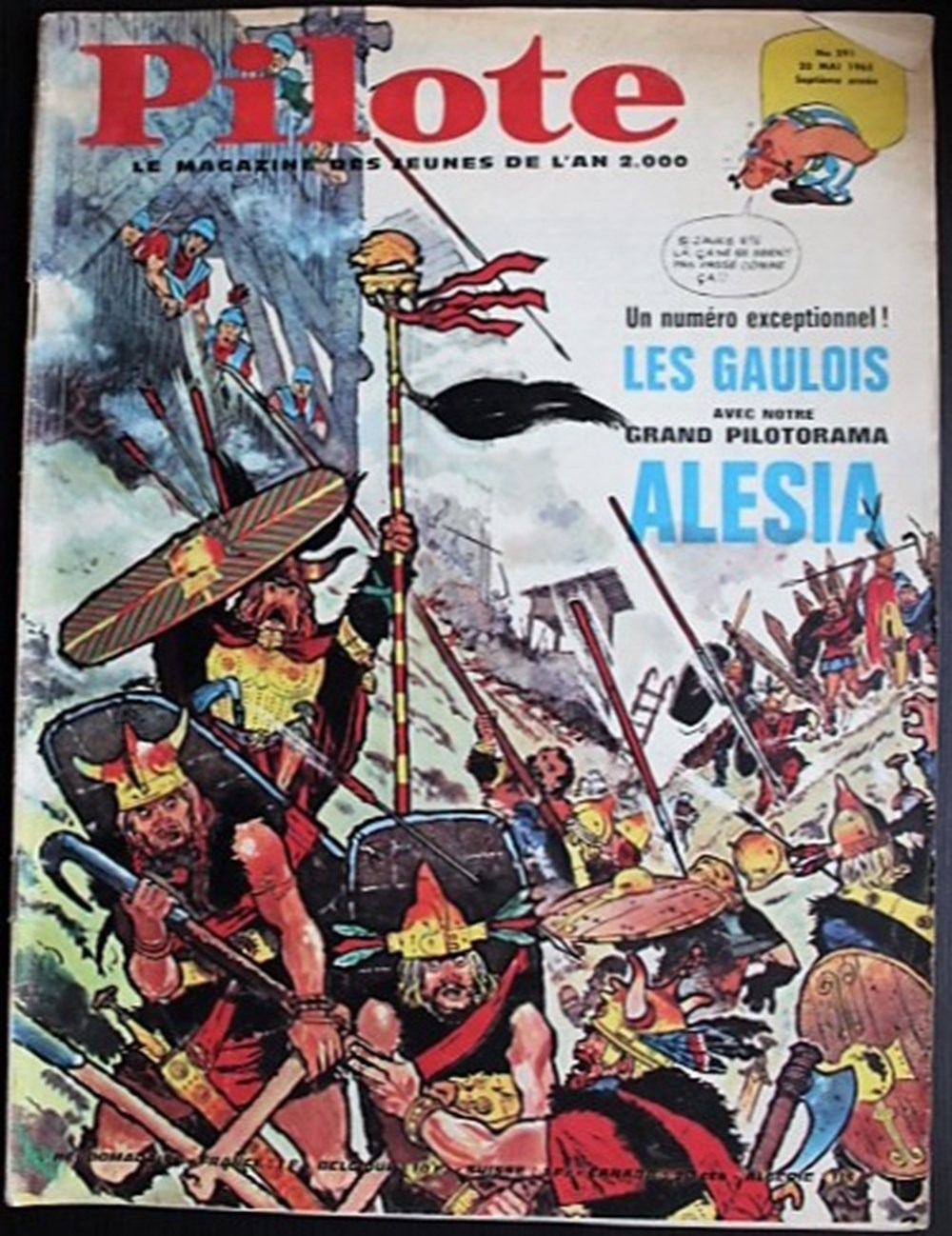 livres bd revues pilote n 291 20 mai 1965 pilotorama alesia