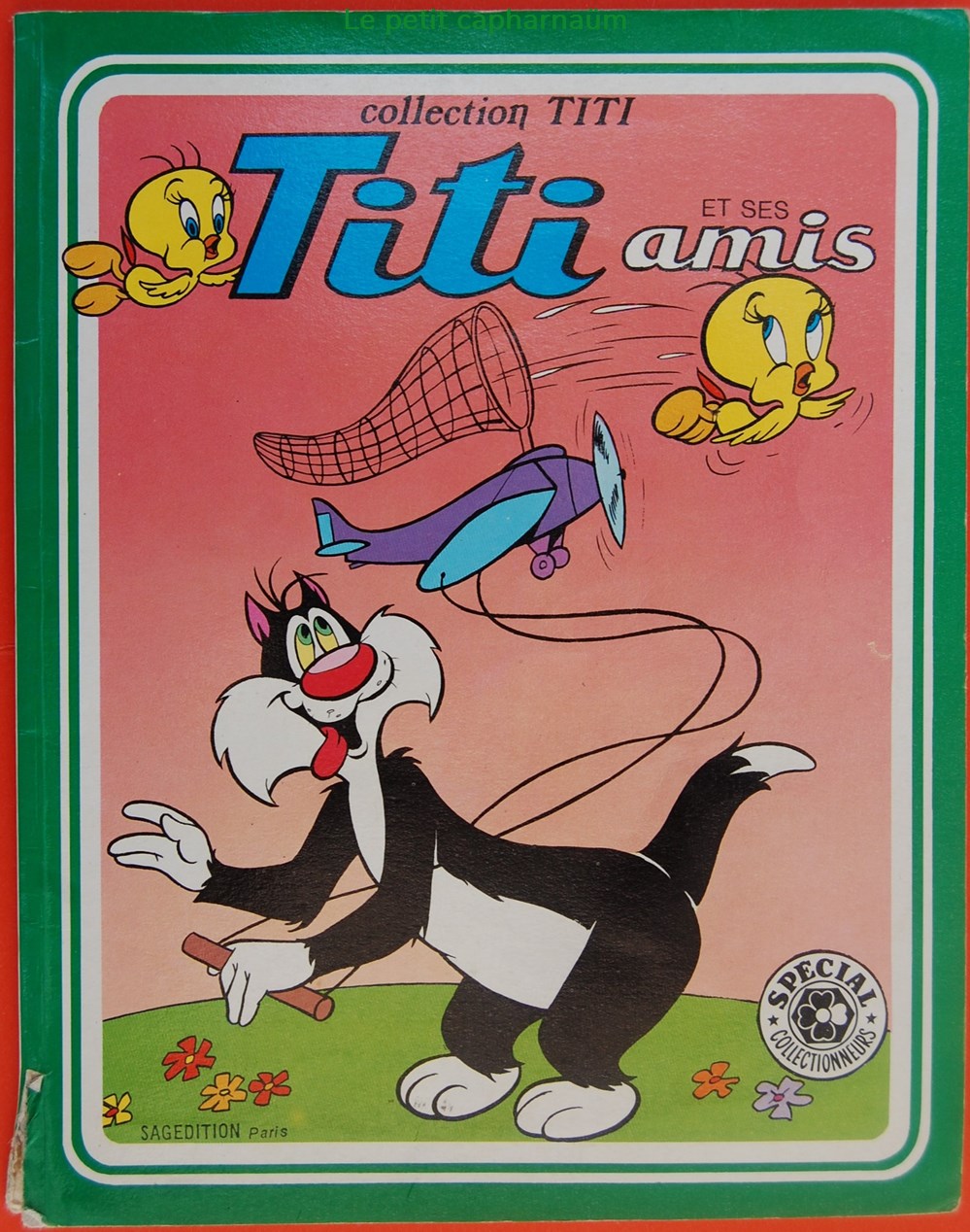 Titi (Collection Sagédition) - 01 - Titi et ses amis - EO 1977 livres bd revues bandes dessinees titi collection sagedition 01 titi et ses amis eo 1977