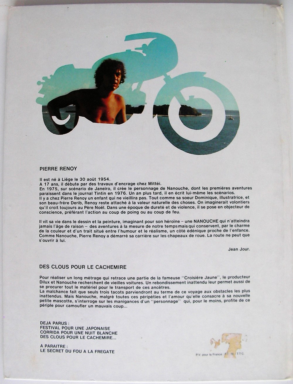 Nanouche - 03 - Des clous pour le cachemire - EO 1982 livres bd revues bandes dessinees nanouche 03 des clous pour le cachemire eo 1982