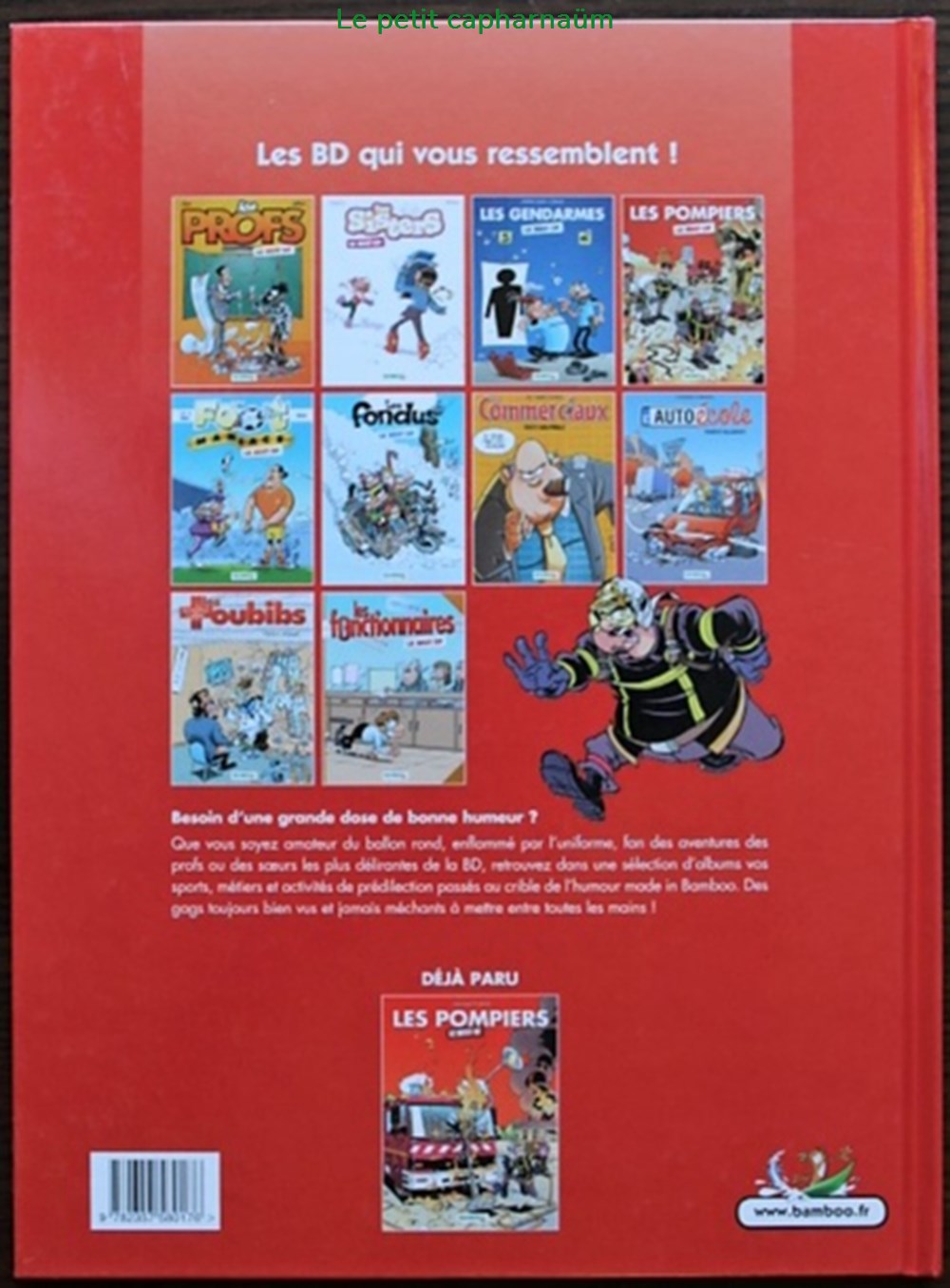 Les pompiers - LE BEST OF - EO 2013 livres bd revues bandes dessinees les pompiers le best of eo 2013