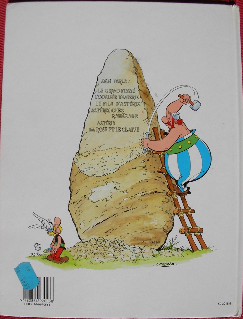 Album - Astérix - 29 - La rose et le glaive - EO 1991 livres bd revues bandes dessinees album asterix 29 la rose et le glaive eo 1991