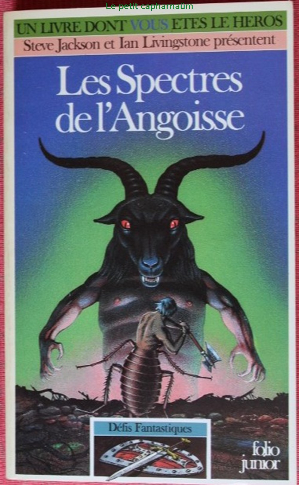 jeux societe jouets livre dont vous etes heros ldvelh defis fantastiques 28 les spectres de angoisse