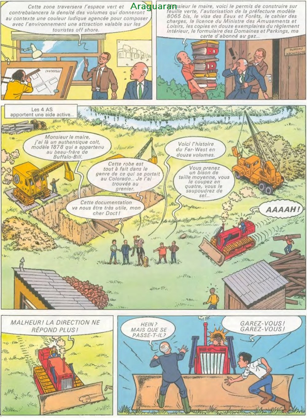 Album - 4 as (Les) - 11 - Les 4 as et la ruée vers l'or 8 livres bd revues bandes dessinees album 4 as les 11 les 4 as et la ruee vers or