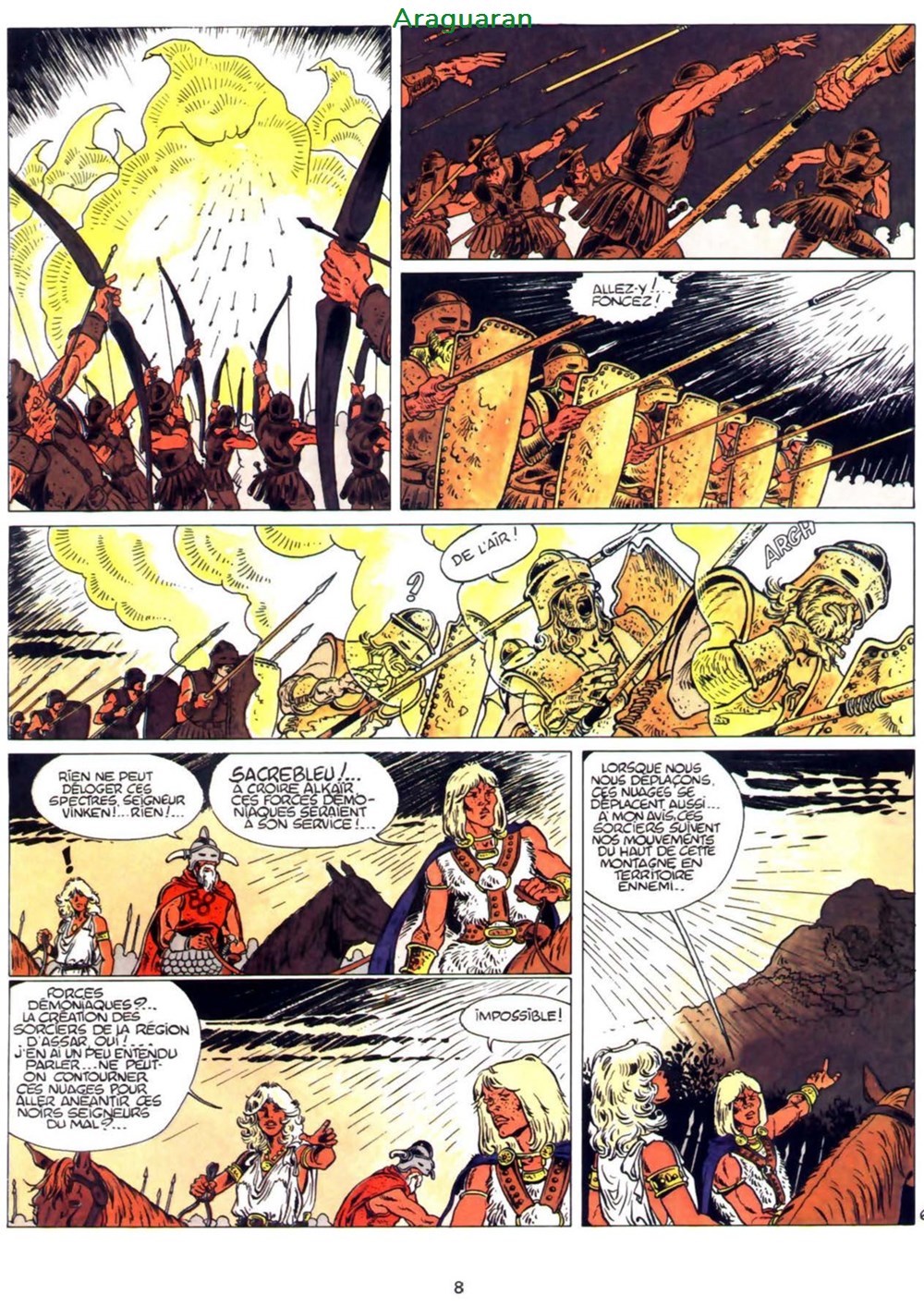 livres bd revues bandes dessinees album aria 02 la montagne aux sorciers
