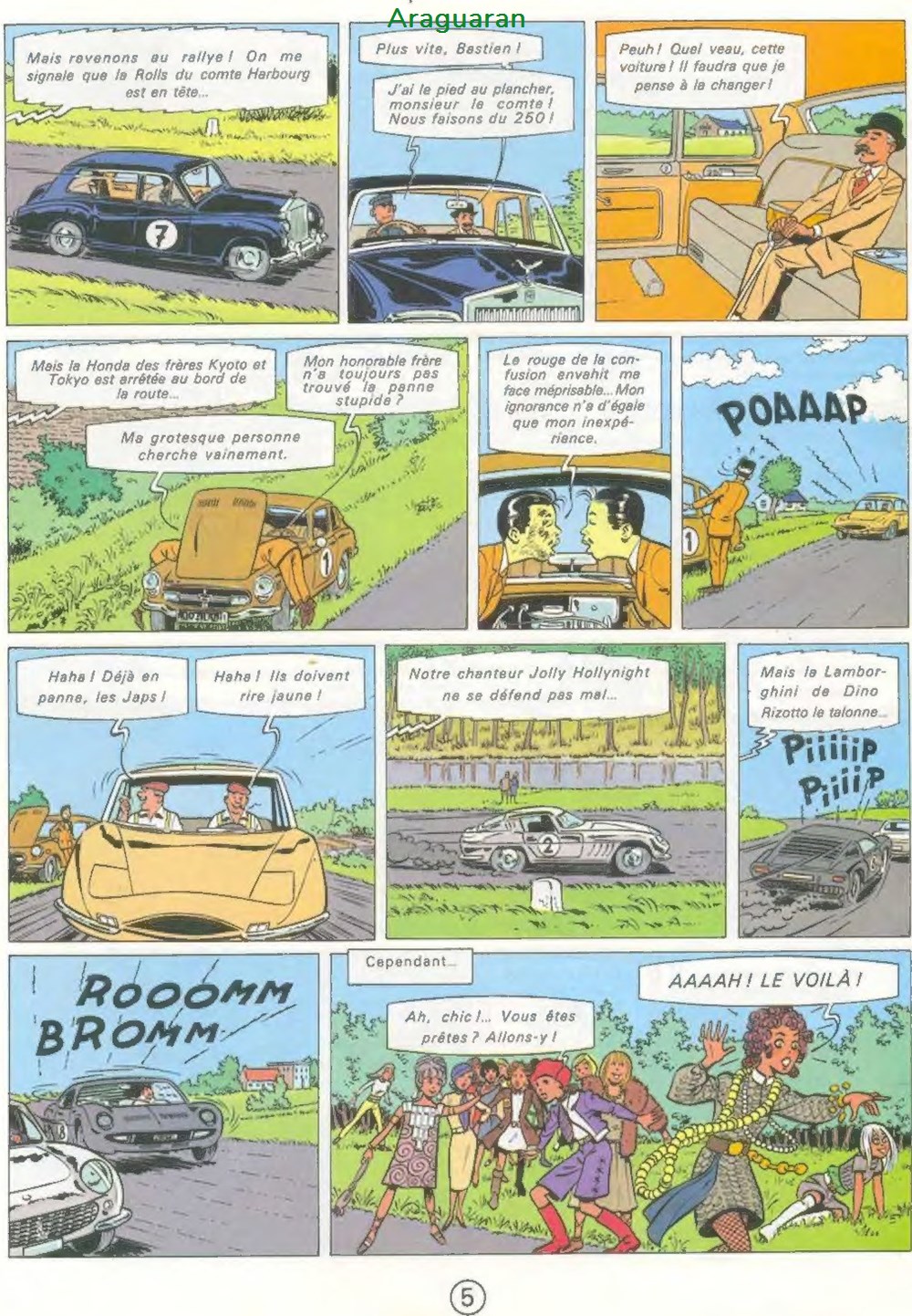 Album - 4 as (Les) - 08 - Les 4 as et le rallye olympique 4 livres bd revues bandes dessinees album 4 as les 08 les 4 as et le rallye olympique
