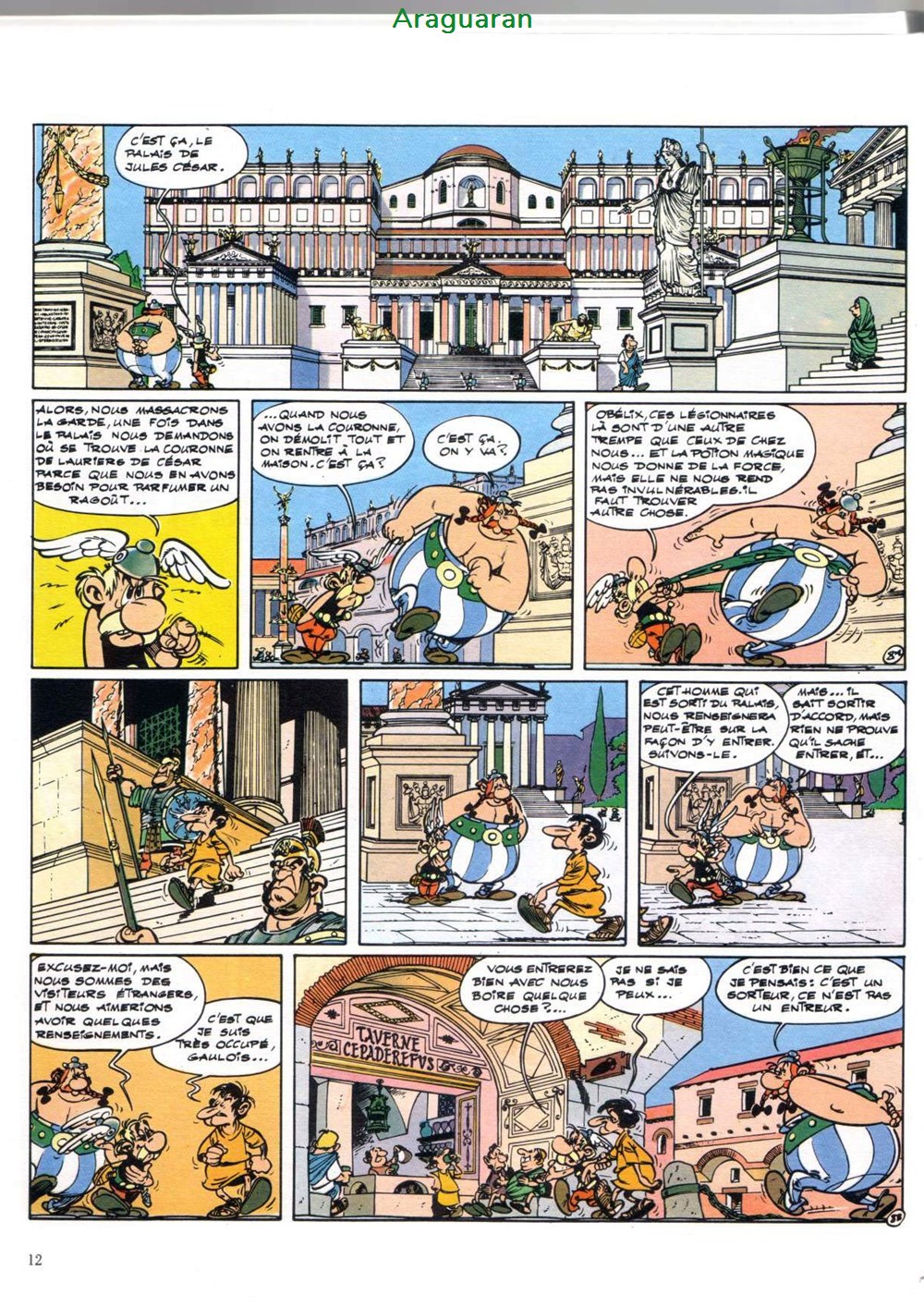 Album - Astérix - 18 - Les lauriers de César 8 livres bd revues bandes dessinees album asterix 18 les lauriers de cesar