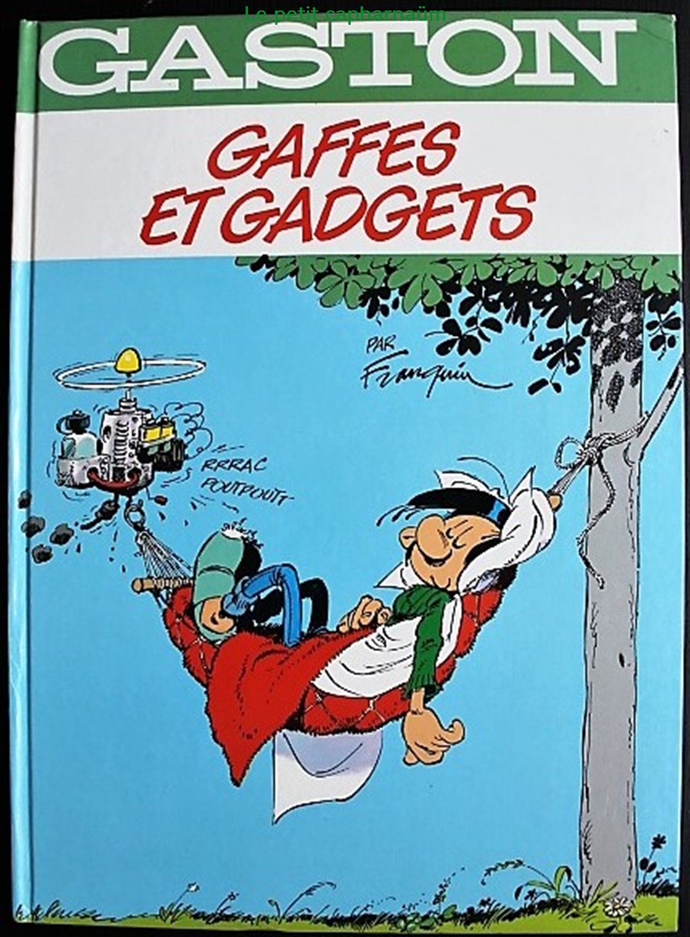 Gaston - 00 - Gaffes et gadgets - Rééd. 1985 livres bd revues bandes dessinees gaston 00 gaffes et gadgets reed 1985
