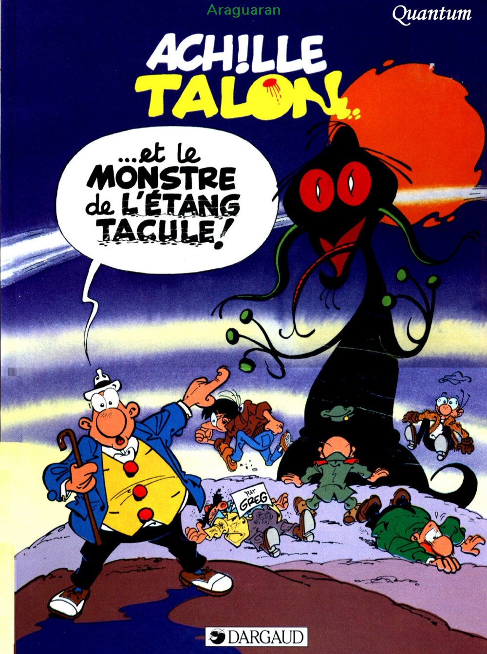 livres bd revues bandes dessinees album achille talon 40 achille talon et le monstre de etang tacule