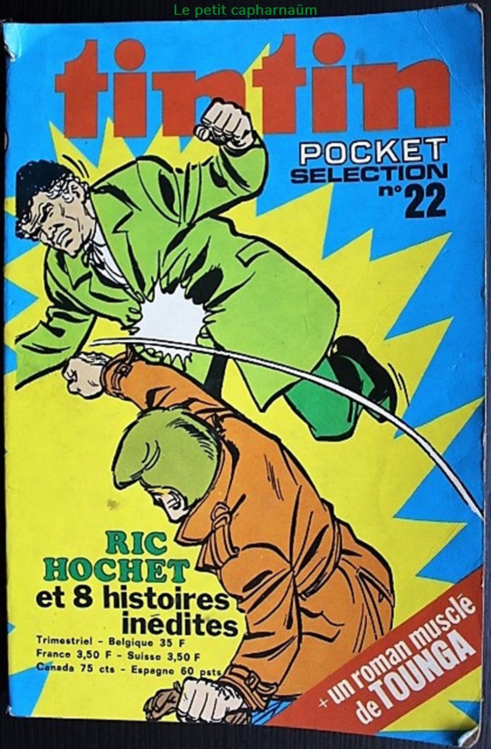 livres bd revues magazine tintin selection n 22 12 1973