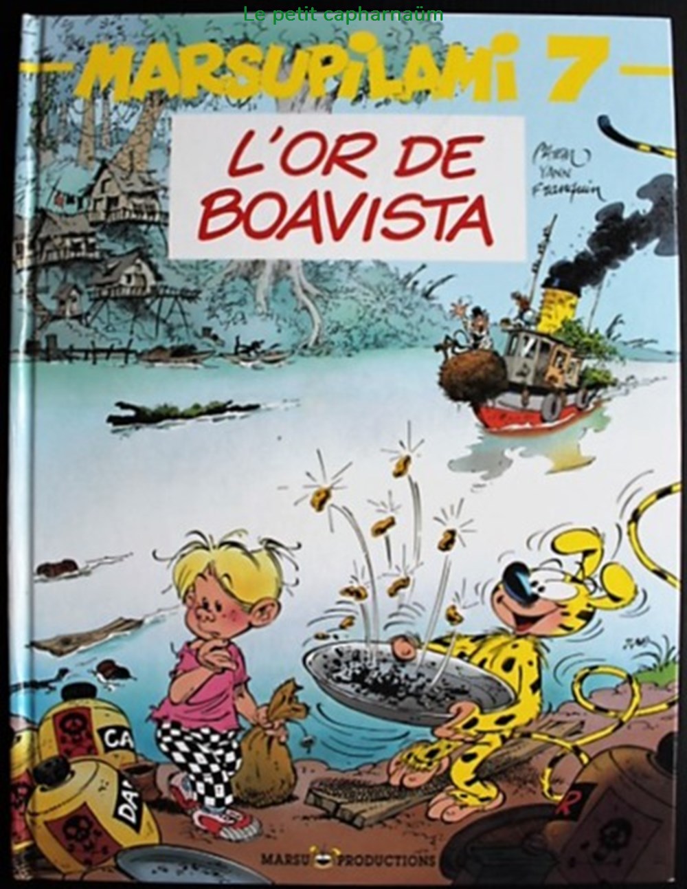 Marsupilami - 07 - L'or de Boavista - Rééd. 2005 livres bd revues bandes dessinees marsupilami 07 or de boavista reed 2005